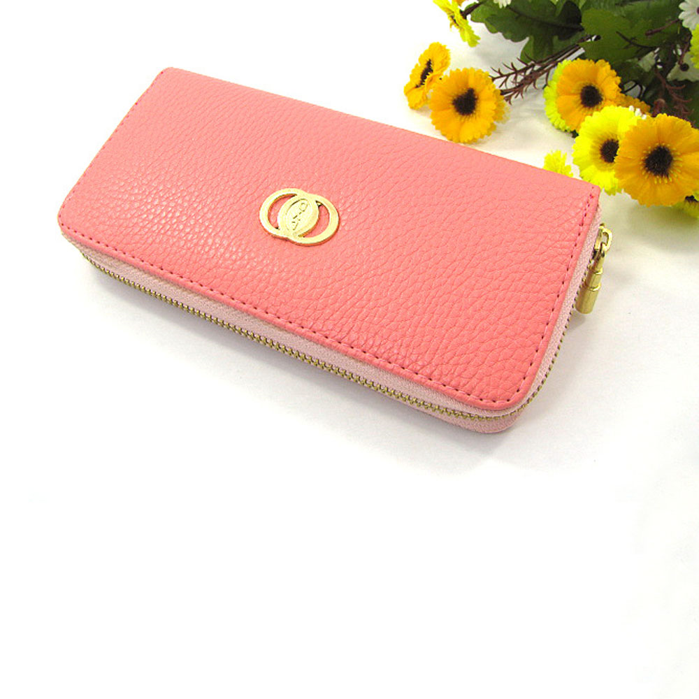 Pu Leather Wallet Clutch Long Handbag Phone Case For Iphone Galaxy HTC